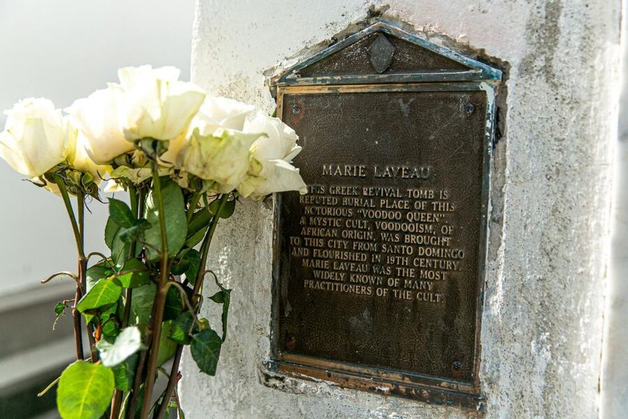 New Orleans: Walking Tour Inside St. Louis Cemetery No. 1 - Nicolas Cage’s pyramid tomb: yes, it’s a real photo moment