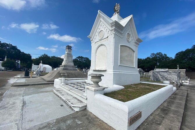 Night Cemetery Insiders Bus Tour in New Orleans - Stop 2: Charity Hospital Cemetery, the Katrina memorial, and Odd Fellows Rest