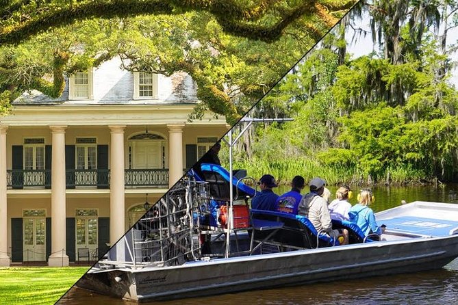 Oak Alley Plantation and Small Airboat Tour from New Orleans - Barataria Preserve on an Airboat: Speed, Birds, and Gator-Adjacent Views