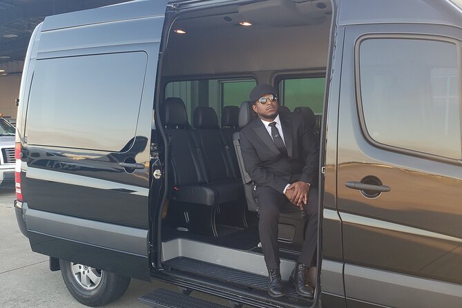 Private Mercedes Sprinter Transfer NOLA, Airport, Cruise Ship - Mercedes Sprinter Privacy From MSY or Your Cruise Pickup