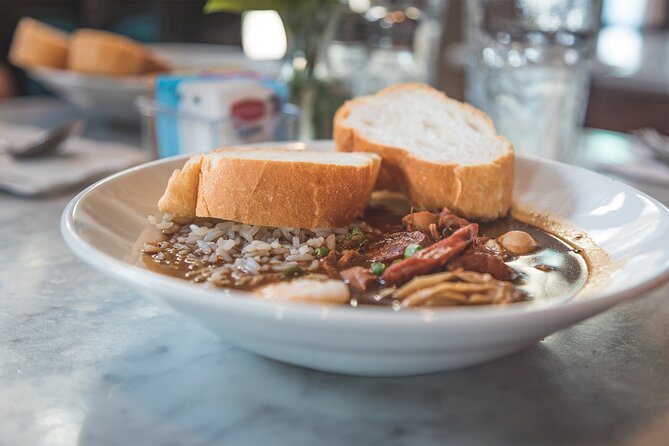 Private New Orleans French Quarter Favorites Food Tour - French Market stop: old-school roots with modern food energy