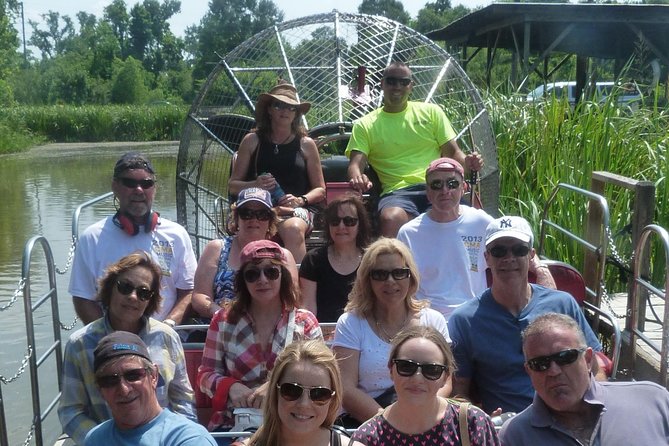 Small-Group Bayou Airboat Ride with Transport from New Orleans - The transfer time: Mississippi River views and Cajun stories in the van