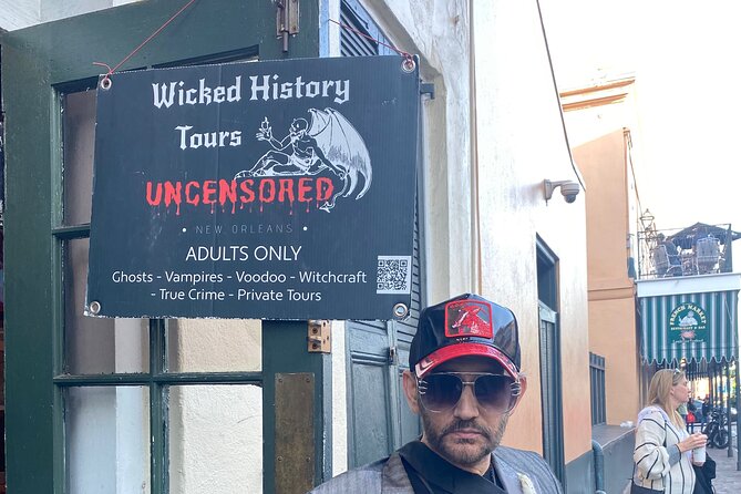 True Crime, Whores and Gore FQ Walking Tour - Price and value: what $35 buys you beyond a basic walk